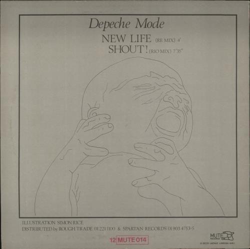 Depeche Mode New Life UK 12